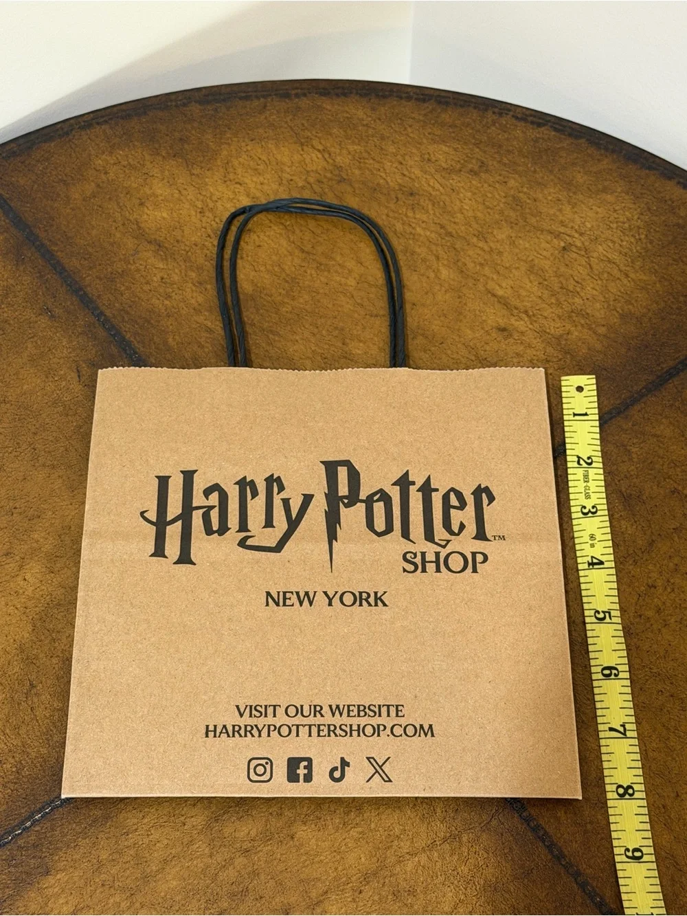 NEW HARRY POTTER SHOP NEW YORK CITY TOTE BAG, BAG & BOOKMARK